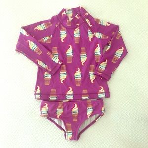 Hanna Andersson two piece bathing suit